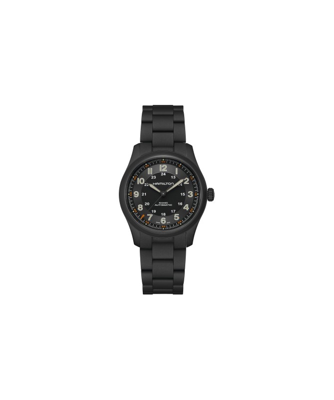 Orologio Hamilton - Khaki Field -  Khaki Titanium - Automatico - Titanio Zaffiro H70215130