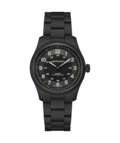 Orologio Hamilton - Khaki Field -  Khaki Titanium - Automatico - Titanio Zaffiro H70215130