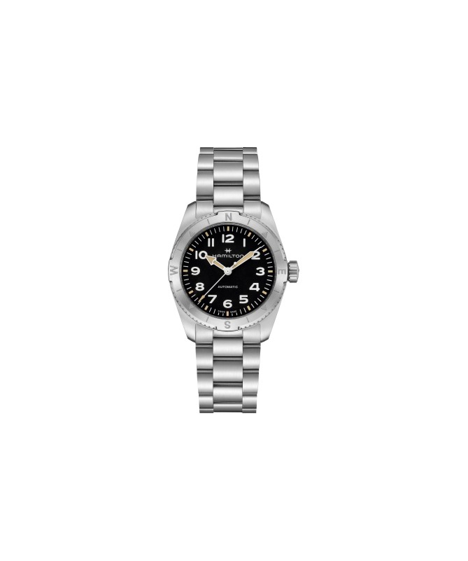 Orologio Hamilton - Khaki Field -  Khaki Field - Automatico - Acciaio Zaffiro H70225130