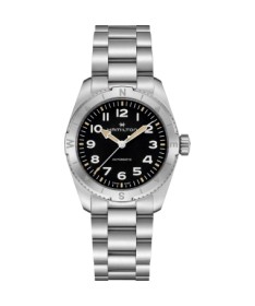 Orologio Hamilton - Khaki Field -  Khaki Field - Automatico - Acciaio Zaffiro H70225130