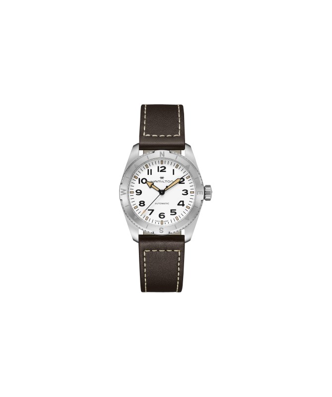 Orologio Hamilton - Khaki Field -  Khaki Field - Automatico - Acciaio Zaffiro H70225510