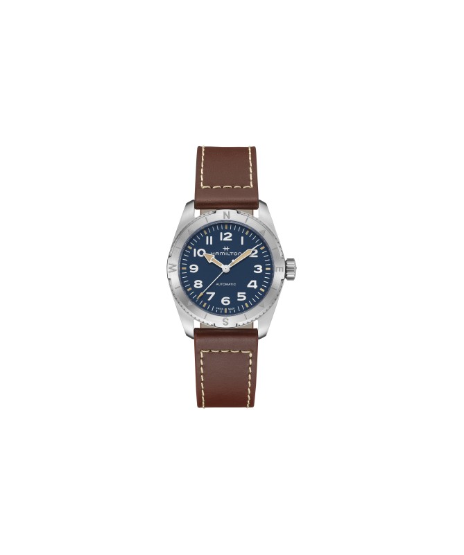 Orologio Hamilton - Khaki Field -  Khaki Field - Automatico - Acciaio Zaffiro H70225540