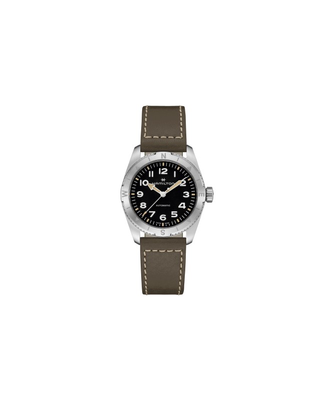 Orologio Hamilton - Khaki Field -  Khaki Field - Automatico - Acciaio Zaffiro H70225830