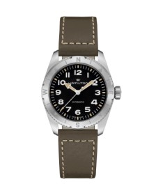 Orologio Hamilton - Khaki Field -  Khaki Field - Automatico - Acciaio Zaffiro H70225830