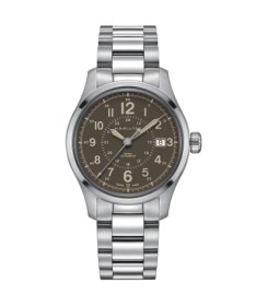Orologio Hamilton - Khaki Field -  Khaki Field - Automatico - Acciaio Zaffiro H70305193