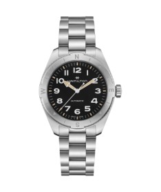 Orologio Hamilton - Khaki Field -  Khaki Field - Automatico - Acciaio Zaffiro H70315130