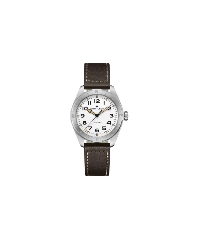 Orologio Hamilton - Khaki Field -  Khaki Field - Automatico - Acciaio Zaffiro H70315510