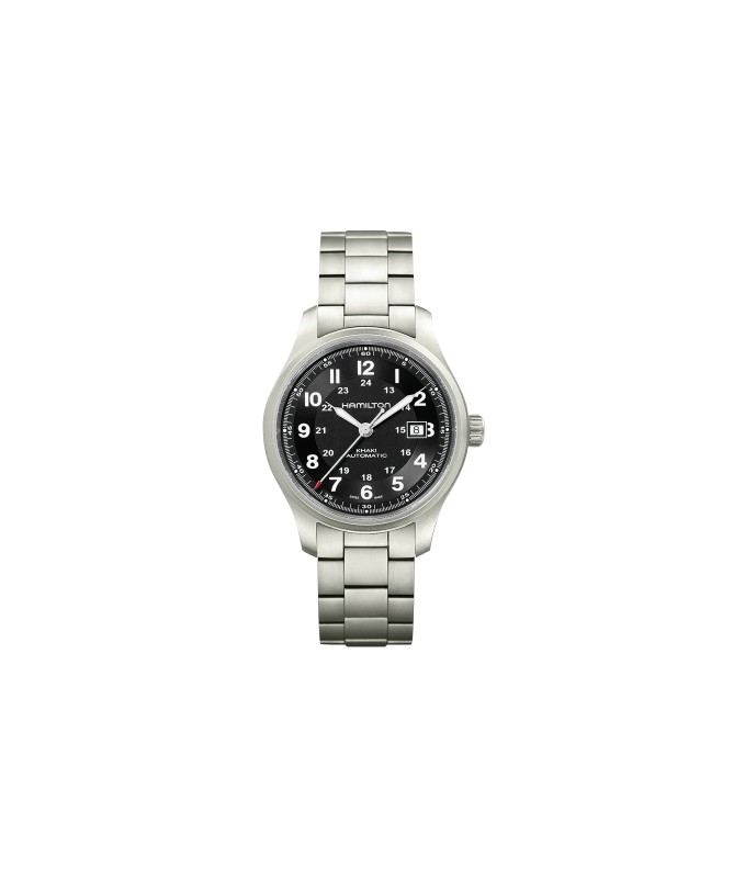 Orologio Hamilton - Khaki Field -  Khaki Titanium - Automatico - Titanio Zaffiro H70525133