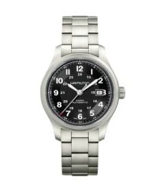 Orologio Hamilton - Khaki Field -  Khaki Titanium - Automatico - Titanio Zaffiro H70525133