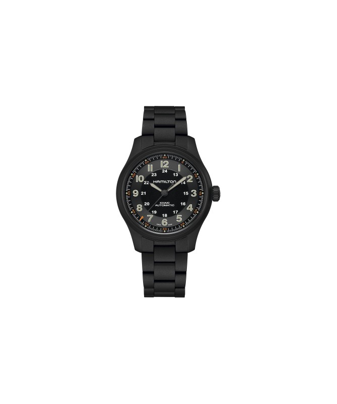 Orologio Hamilton - Khaki Field -  Khaki Titanium - Automatico - Titanio Zaffiro H70665130