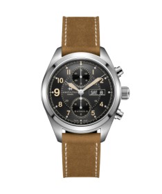 Orologio Hamilton - Khaki Field -  Khaki Field - Automatico - Acciaio Zaffiro H71616535