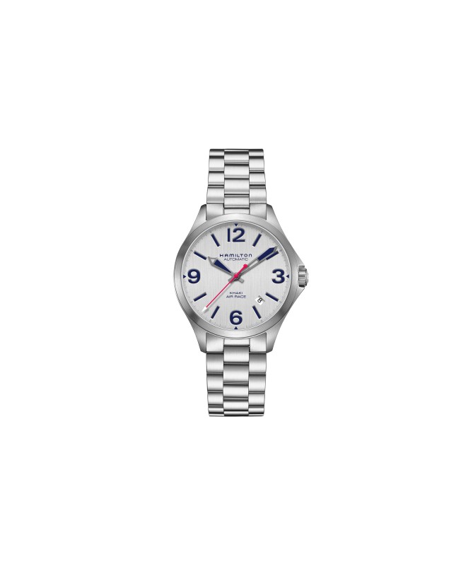 Orologio Hamilton - Khaki Aviation -  Khaki Air Race - Automatico - Acciaio Zaffiro H76225151