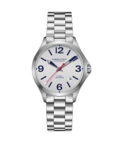 Orologio Hamilton - Khaki Aviation -  Khaki Air Race - Automatico - Acciaio Zaffiro H76225151