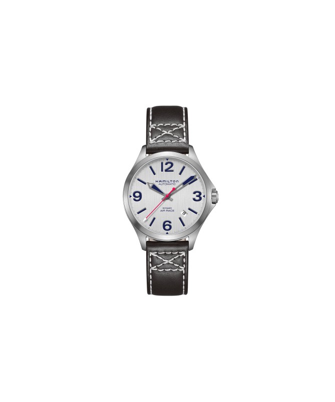 Orologio Hamilton - Khaki Aviation -  Khaki Air Race - Automatico - Acciaio Zaffiro H76225751