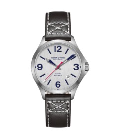 Orologio Hamilton - Khaki Aviation -  Khaki Air Race - Automatico - Acciaio Zaffiro H76225751
