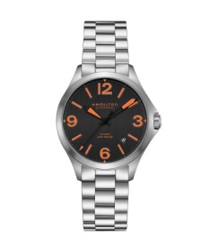 Orologio Hamilton - Khaki Aviation -  Khaki Air Race - Automatico - Acciaio Zaffiro H76235131