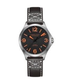 Orologio Hamilton - Khaki Aviation -  Khaki Air Race - Automatico - Acciaio Zaffiro H76235731