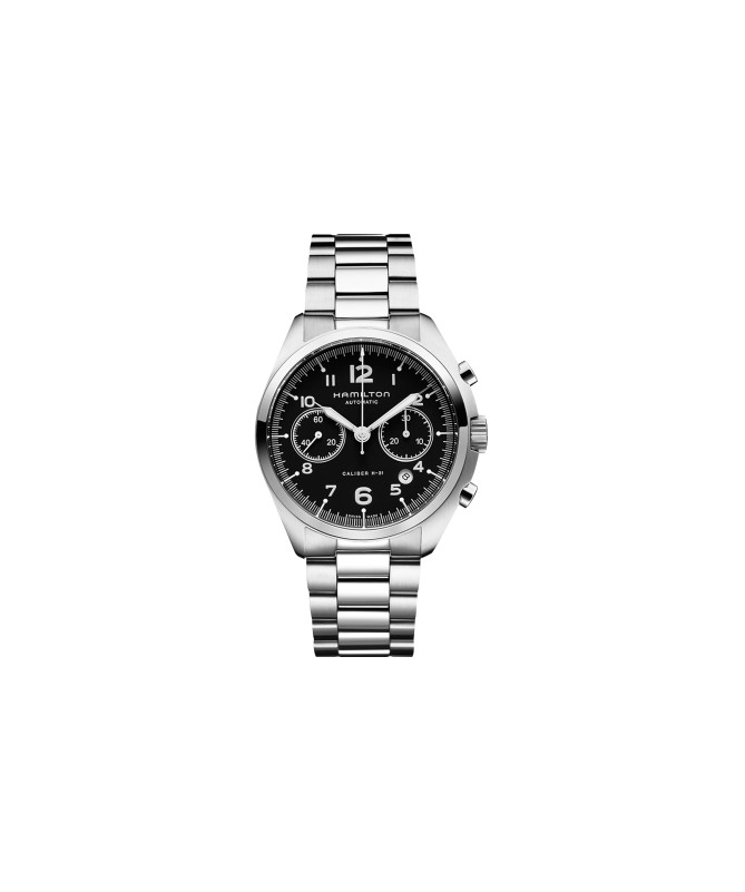 Orologio Hamilton - Khaki Aviation -  Khaki Pilot - Automatico - Acciaio Zaffiro H76416135