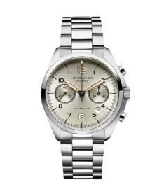 Orologio Hamilton - Khaki Aviation -  Khaki Pilot - Automatico - Acciaio Zaffiro H76416155