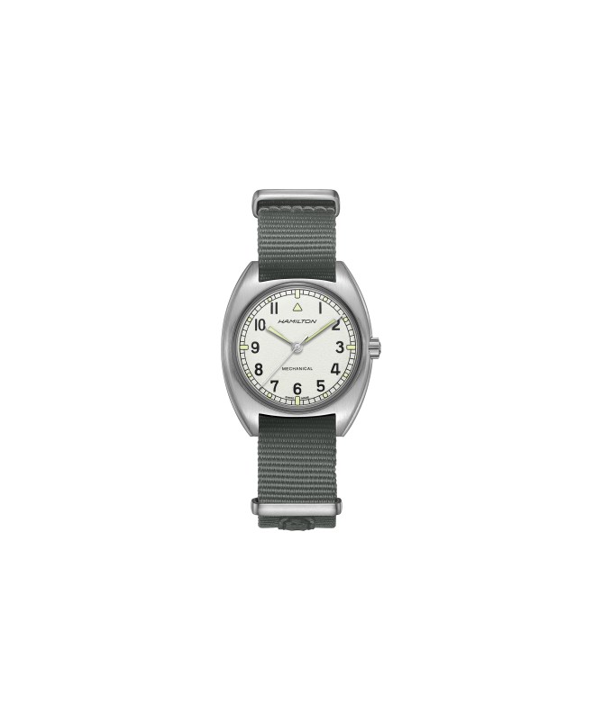 Orologio Hamilton - Khaki Aviation -  Khaki Pilot - Meccanico - Acciaio Minerale H76419951
