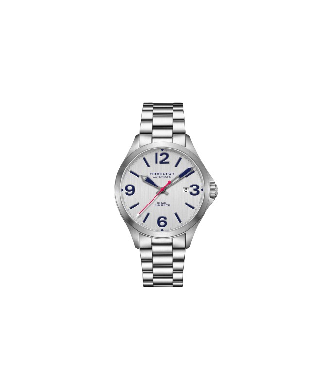 Orologio Hamilton - Khaki Aviation -  Khaki Air Race - Automatico - Acciaio Zaffiro H76525151