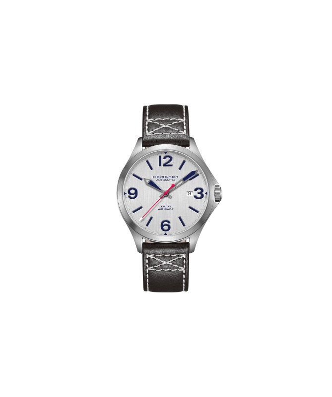 Orologio Hamilton - Khaki Aviation -  Khaki Air Race - Automatico - Acciaio Zaffiro H76525751