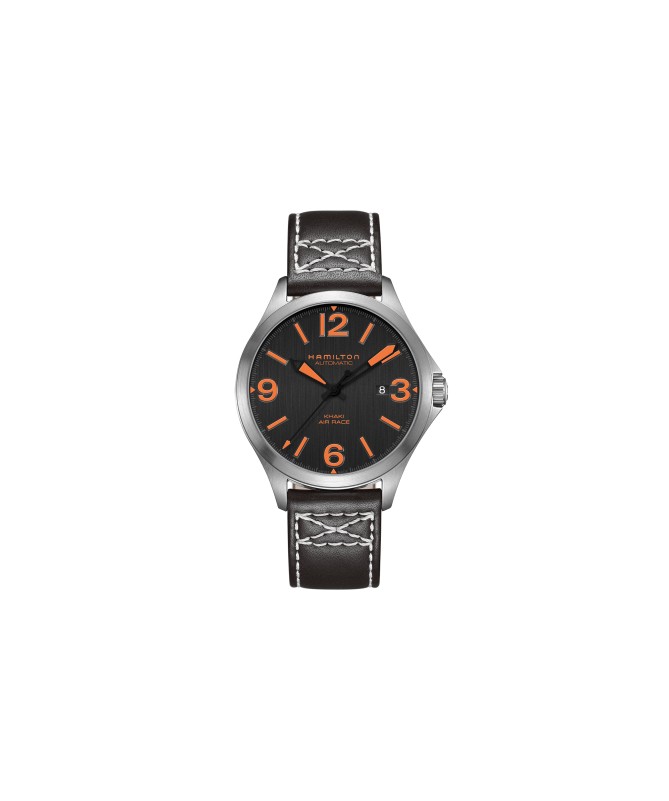Orologio Hamilton - Khaki Aviation -  Khaki Air Race - Automatico - Acciaio Zaffiro H76535731