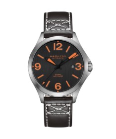 Orologio Hamilton - Khaki Aviation -  Khaki Air Race - Automatico - Acciaio Zaffiro H76535731