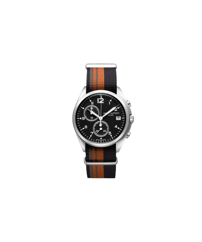 Orologio Hamilton - Khaki Aviation -  Khaki Pilot - Quarzo - Acciaio Zaffiro H76552933