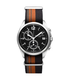 Orologio Hamilton - Khaki Aviation -  Khaki Pilot - Quarzo - Acciaio Zaffiro H76552933