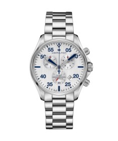 Orologio Hamilton - Khaki Aviation -  Khaki Pilot - Quarzo - Acciaio Zaffiro H76712151