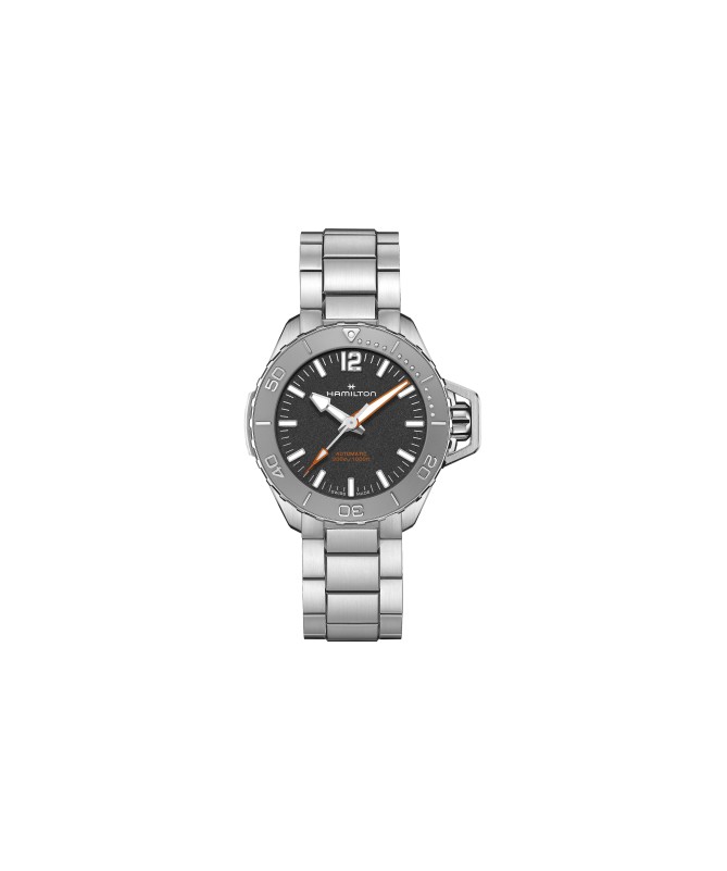 Orologio Hamilton - Khaki Navy -  Khaki Navy - Automatico - Acciaio Zaffiro H77485130