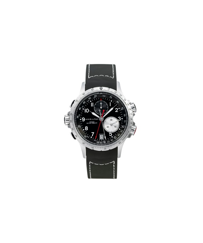 Orologio Hamilton - Khaki Aviation -  Khaki ETO - Quarzo - Acciaio Zaffiro H77612333
