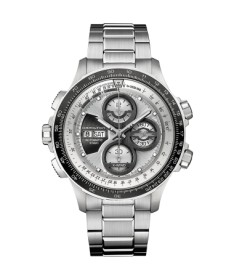 Orologio Hamilton - Khaki Aviation -  Khaki X-Wind - Automatico - Acciaio Zaffiro H77726151