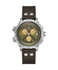 Orologio Hamilton - Khaki Aviation -  Khaki X-Wind - Quarzo - Acciaio Zaffiro H77932560