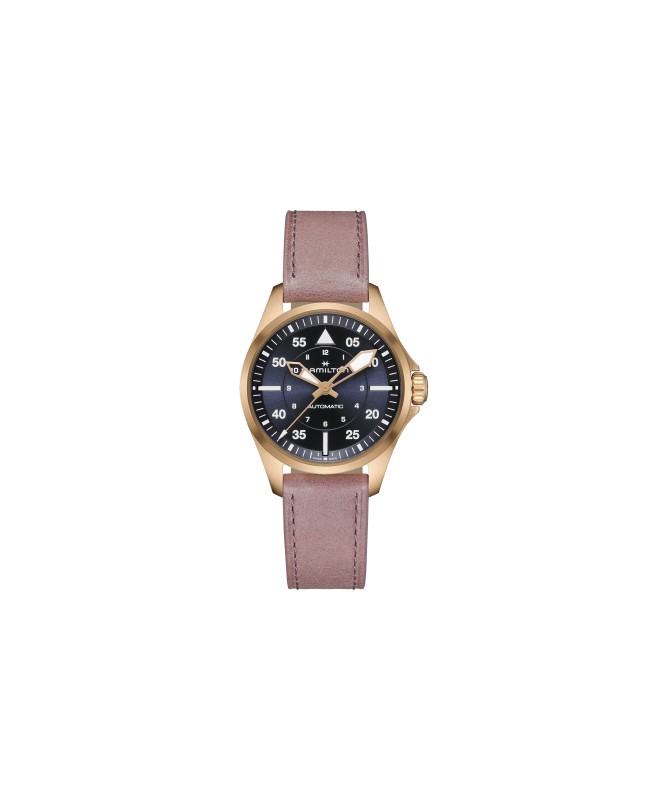 Orologio Hamilton - Khaki Aviation -  Khaki Pilot - Auto - Acciaio Zaffiro H76245840