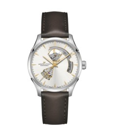 Orologio Hamilton - Jazzmaster -  Open Heart - Automatico - Acciaio Zaffiro H32675551