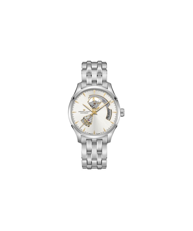 Orologio Hamilton - Jazzmaster -  Open Heart - Automatico - Acciaio Zaffiro H32675151