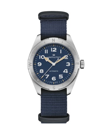 Orologio Hamilton - Khaki Field -  Khaki Field - Automatico - Acciaio Zaffiro H70315940