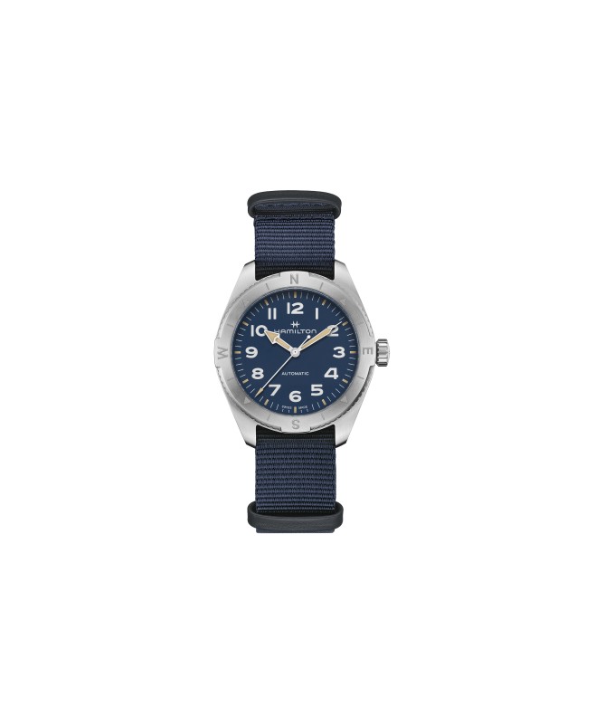 Orologio Hamilton - Khaki Field -  Khaki Field - Automatico - Acciaio Zaffiro H70315940