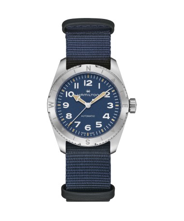Orologio Hamilton - Khaki Field -  Khaki Field - Automatico - Acciaio Zaffiro H70225940