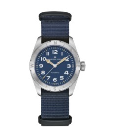 Orologio Hamilton - Khaki Field -  Khaki Field - Automatico - Acciaio Zaffiro H70225940