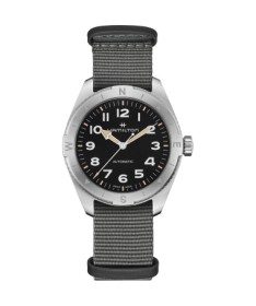 Orologio Hamilton - Khaki Field -  Khaki Field - Automatico - Acciaio Zaffiro H70315930