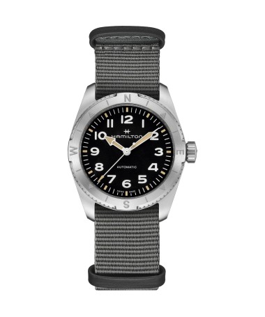 Orologio Hamilton - Khaki Field -  Khaki Field - Automatico - Acciaio Zaffiro H70225930