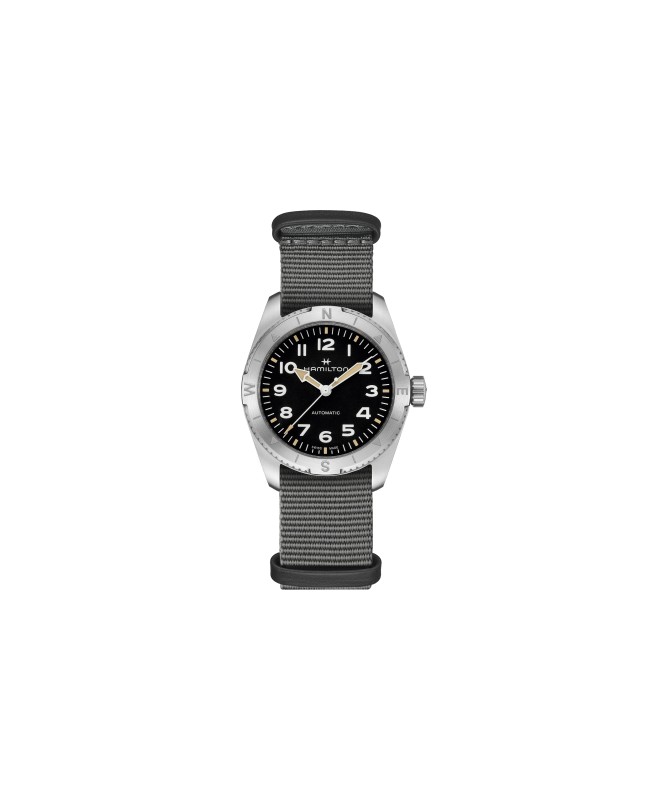 Orologio Hamilton - Khaki Field -  Khaki Field - Automatico - Acciaio Zaffiro H70225930