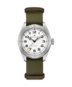 Orologio Hamilton - Khaki Field -  Khaki Field - Automatico - Acciaio Zaffiro H70315910