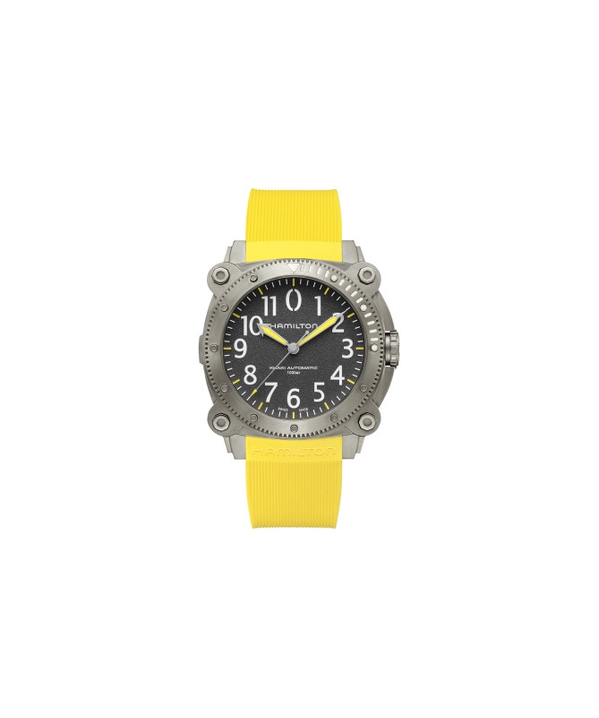 Orologio Hamilton - Khaki Navy -  Khaki BeLOWZERO - Automatico - Titanio Zaffiro H78535380