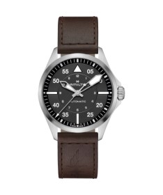 Orologio Hamilton - Khaki Aviation -  Khaki Aviation Pilot - Automatico - Acciaio Zaffiro H76305530