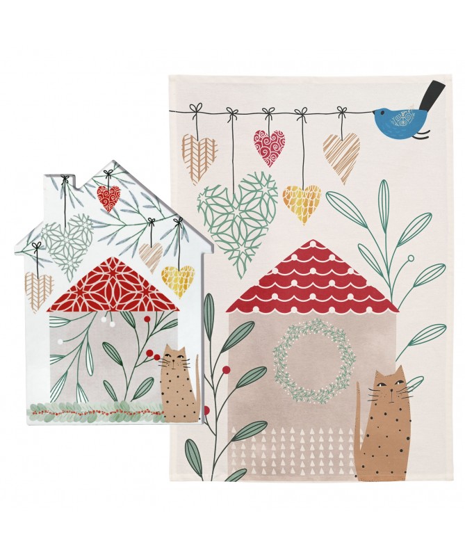 SOTTOPENTOLA CASINA + STROFINACCIO CUORI