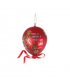 PALLONCINO ROSSO NATALE OGNI GIORNO